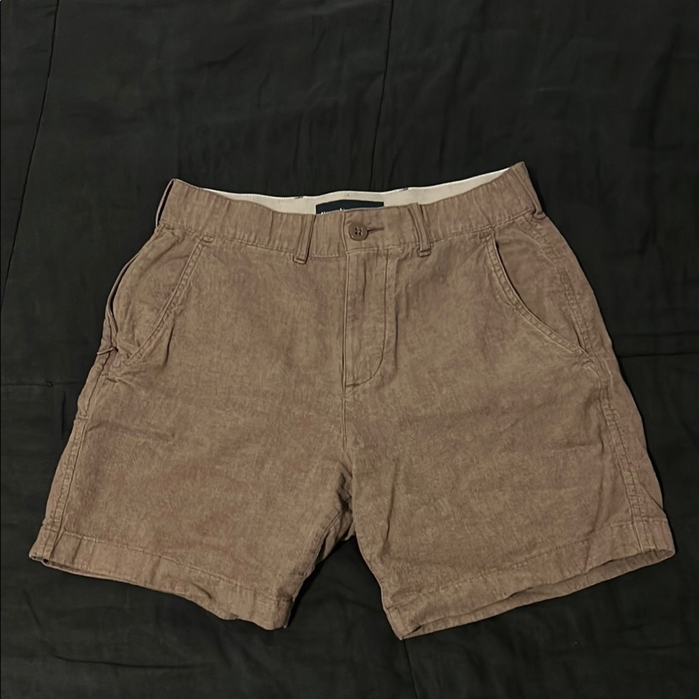 Abercrombie & Fitch Brown Stretch Shorts